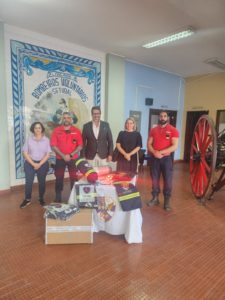 Entrega de material no âmbito da Responsabilidade Social aos Bombeiros Voluntários de Setúbal