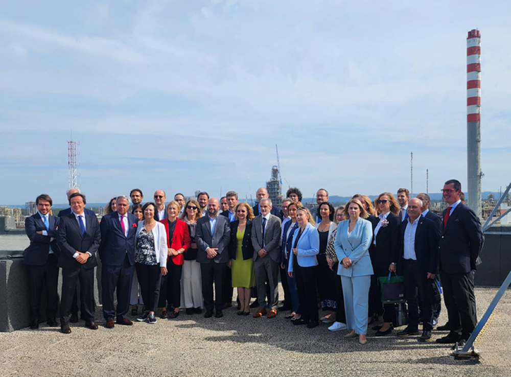 Visita à ZILS dos embaixadores e secretário de estado da energia