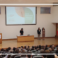 Joana Neto, da Direção de Negócio da aicep Global Parques, e a Reitora Ângela Lemos entregam Bolsas de Mérito a estudantes da Universidade Politécnica de Setúbal.